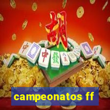 campeonatos ff